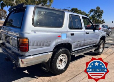 fit:1990-1995 TOYOTA 4RUNNER Stainless Flat Gas Cap Cover Overlay