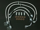 Techna-Fit Stainless Steel Braided Brake Lines 2006-2007 Mazdaspeed6 2.3L Turbo
