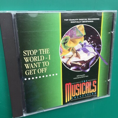 Bricusse STOP THE WORLD, I WANT TO GET OFF Cast Soundtrack CD Anthony Newley EX