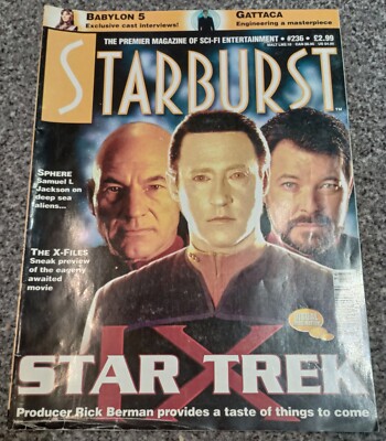 Starburst Magazine (UK) - April 1998 (Ausgabe 236) - Star Trek IX (Aufstand)
