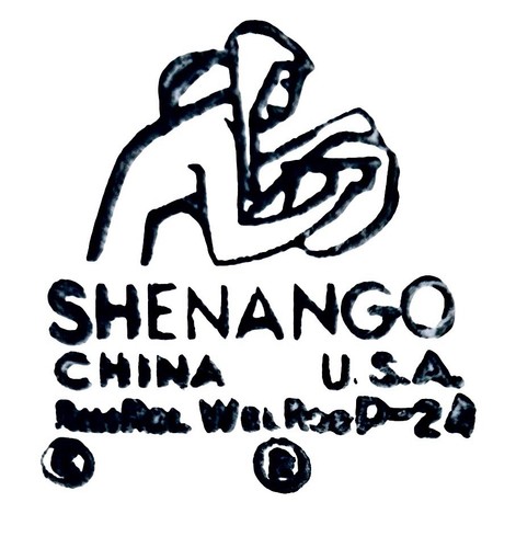 4 Shenango Porzellan SöM RSU-15 Form Form RandRol WelRoc Orange Restaurant Geschirr Tassen - Bild 8 von 8