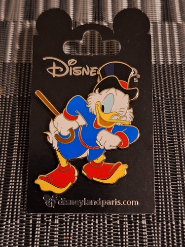 Brand New 2021 Disneyland Paris Scrooge McDuck Holding His Cane Pin