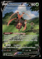 KRICKETUNE V TG12/TG30 HOLO V RARE SILVER TEMPEST TRAINER GALLERY POKEMON NM on eBay
