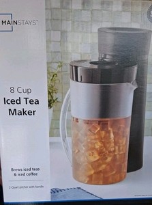 Mainstays 2-Quart Thé glacé et cafetière glacée, 8-Cup