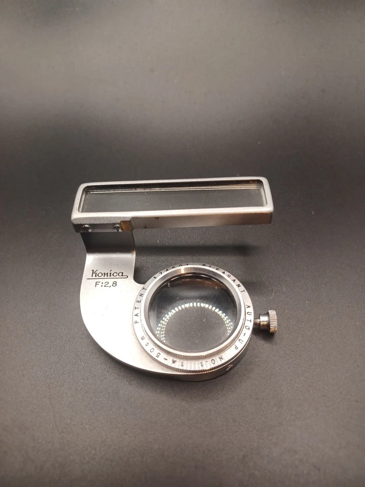 Agradable Auto-Up Super Nooky 1M-50mm Para Konica F:2.8 Con Caja Original, BONITO Foto 3 de 4