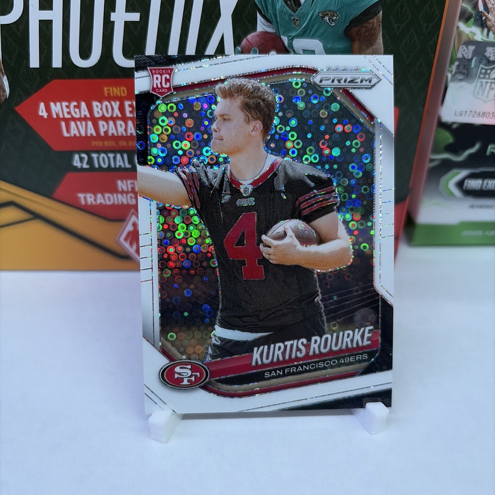 Kurtis Rourke Panini Prizm #397 White Disco