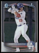 2025 Bowman #BCP-115 Eduardo Quintero Chrome Prospects