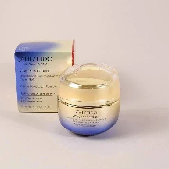 Shiseido Vital Perfection Advanced Cream Uplifting and Firming 1.7oz / 50 ml NIB