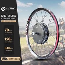 E-Bike Conversion Kit 48V1000W-2000W 72V3000W...
