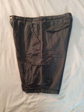 CSG Cargo Shorts Mens 36 Dark  Gray Ripstop U...