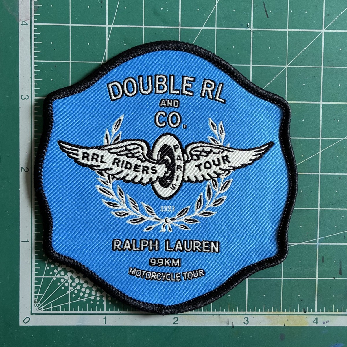 Vintage Double RL Patches Self-Adhesive and Sew-On Applique | eBay