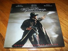WYATT EARP 4-Laserdisc LD BOXED SET WIDESCREEN CAV SPECIAL EXPANDED VERSION RARE