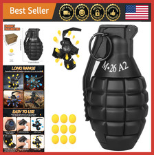 CS Battle Game Toy Grenade, 9 Foam Ammo, Tactical Fun for Outdoor Sports, Ages 1