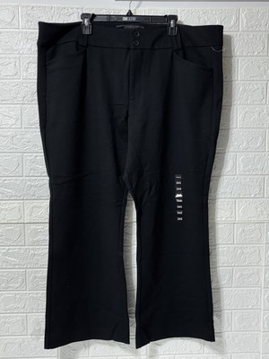 Studio By Torrid Signature Ponte Stretch Trouser Black Women Size 26S