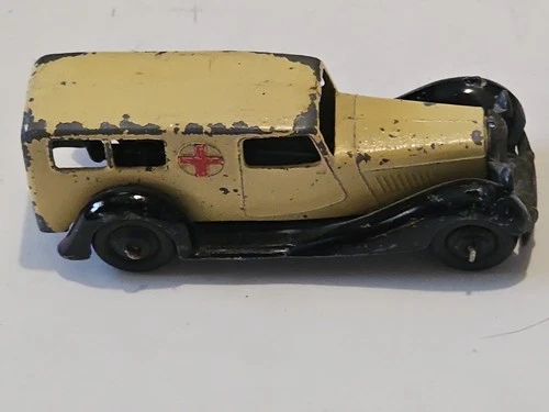 VINTAGE 1940'S DINKY TOYS BENTLEY AMBULANCE ORIGINAL