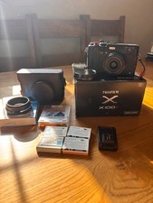 NEAR MINT Fujifilm X100T 16.3MP Digital Camera - Black- WITH EXTRAS