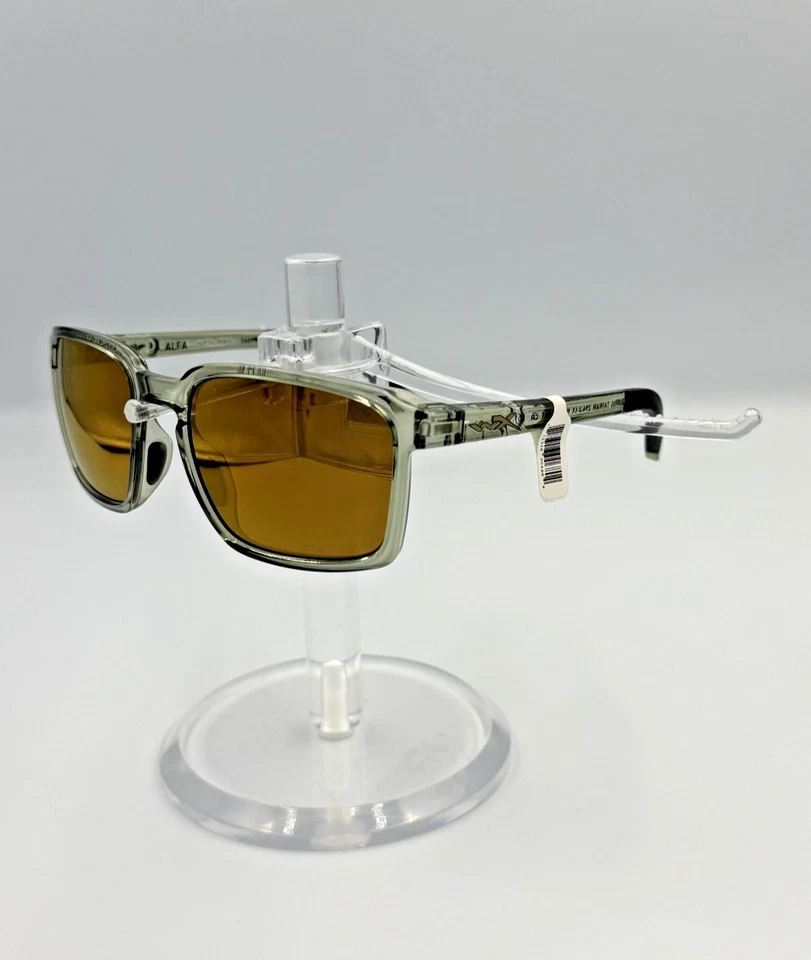 Gafas de sol polarizadas Wiley X Alfa 04 cristal brillante oliva claro - AC6ALF04 Foto 4 de 4