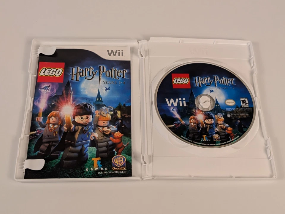 LEGO Harry Potter: Years 1-4 (Nintendo Wii, 2010)➡️CIB - Tested - Near Mint 📀! - Image 3 of 4