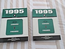 1995 Chevy Camaro Pontiac Firebird Service Shop Repair 2 Manual Set Factory OEM
