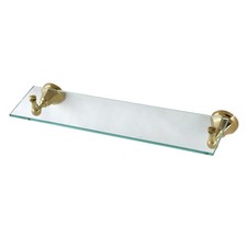 Kingston Brass BA4819 Metropolitan 21" Brass and Glass Bathroom - Brass