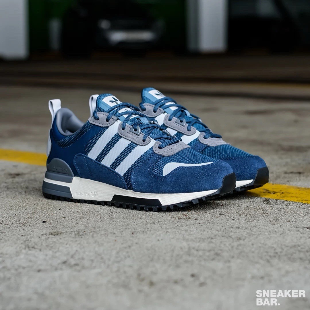 adidas 激レア✨スパイク adidas Originals ZX 750 Men's Trainers - Black/Blue - M18261