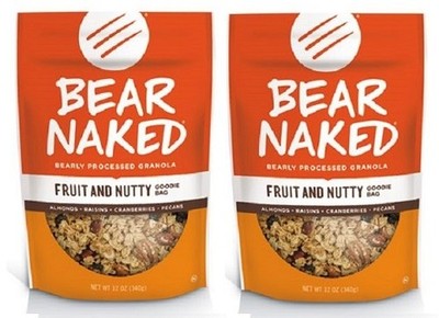 Bear Naked Fruit And Nutty Granola 2 Bag Pack