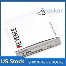 1PCS NEW Keyence FS-N10 Fiber Optic Sensor Amplifier US Free TAX