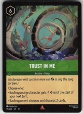 Disney Lorcana TCG Trust In Me Rare Whispers in the Well 95/204