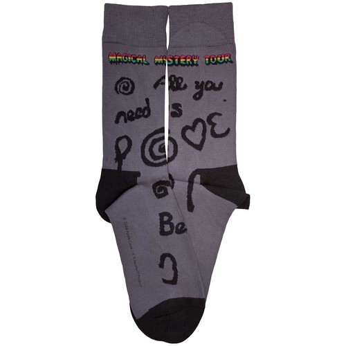 The Beatles Magical Mystery Tour All You Need Is Love Ankle Socks One Size