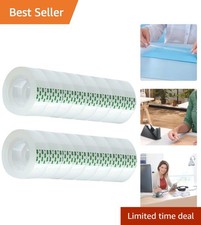 Durable 16-Roll Clear Tape Refills for Gift Wrapping Crafting, 3/4-Inch