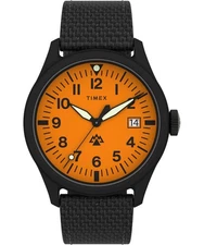 Timex Expedition TW2W23700 NEW Men's Watch Traprock Fabric Strap 43mm Case