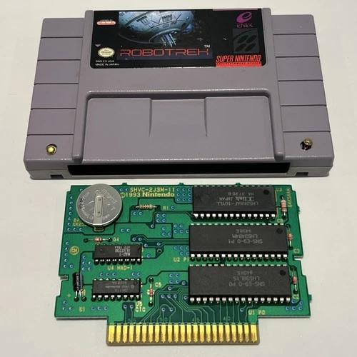 Robotrek (Super Nintendo SNES, 1994) Cart Cartridge Only Authentic Tested