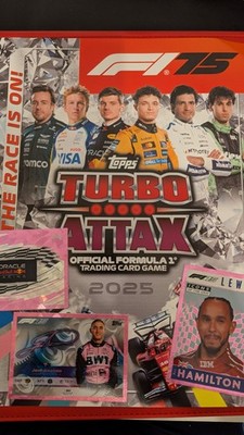 F1 Topps Turbo Attax 2025 UK PINK PARALLES - MULTIDISCOUNT - PICK YOUR CARDS