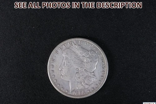 NobleSpirit Desirable 1885 Morgan Silver Dollar XF Extremely Fine