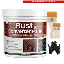 Multi-purpose 2-in-1 Rust Encapsulator - 35oz Black Paint For All Metal Types Multi-purpose 2-in-1 Rust Encapsulator - 35oz Black Paint For All Metal Types