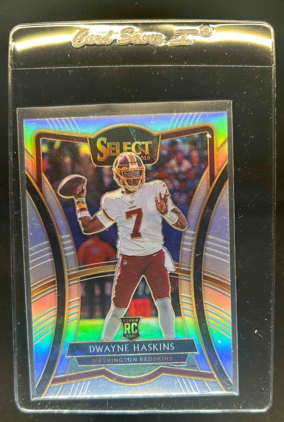2019 Select Dwayne Haskins RC Silver Prizm Premier Level #114 Redskins