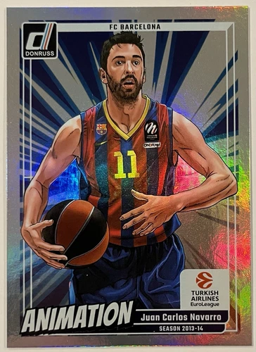 2024-25 Donruss Euroleague Juan Carlos Navarro Animation #3 SSP