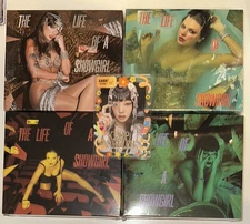 SET OF 4 - Taylor Swift The Life of a Showgirl Deluxe CD's WITH JEWELRY! New!