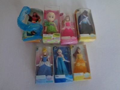 Mini Marken Cinderella Tinker Bell Animator Puppe x 7 Konvolut Zuru Disney