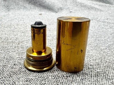 ANTIKES J SWIFT & SON LONDON 1/6 MIKROSKOP OBJEKTIV OBJEKTIV MESSINGGEHÄUSE