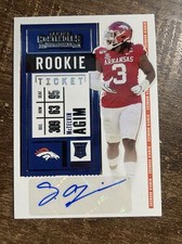 2020 CONTENDERS ROOKIE TICKET #248 McTELVIN AGIM RC AUTO DENVER BRONCOS