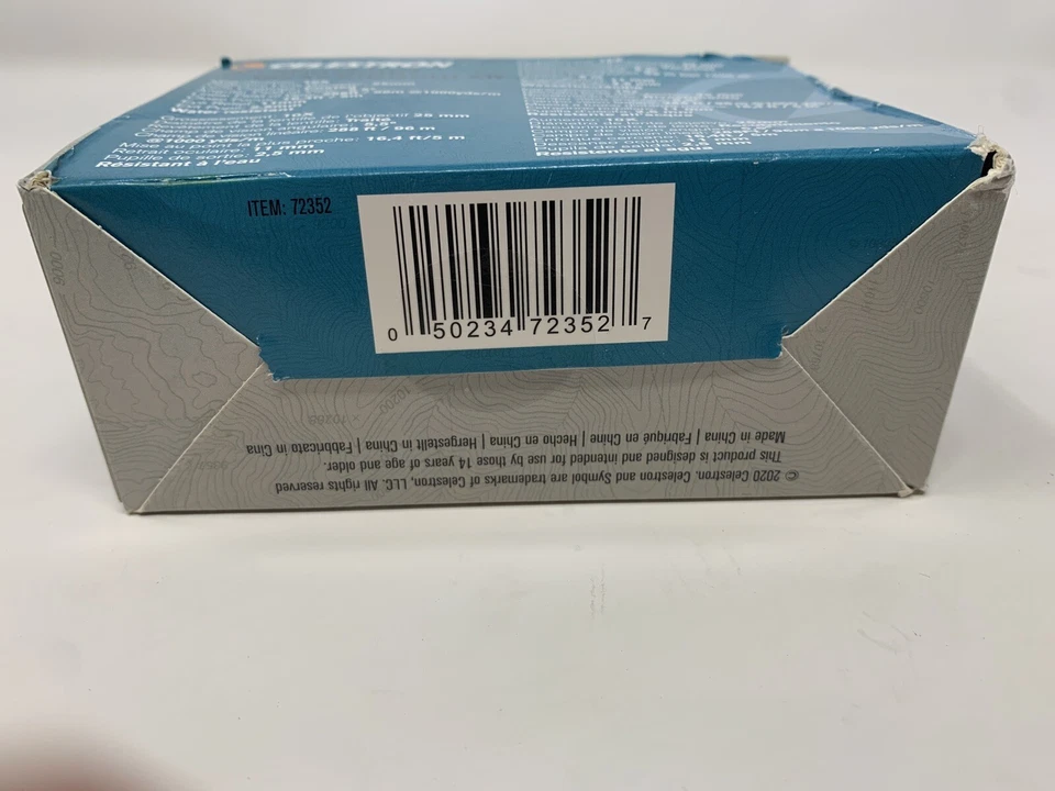 Celestron LandScout 10x25 Compact Binocular - Roof Prism - Black Water Resistant - Image 4 of 4