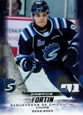 Fabrice Fortin 2022-23 Chicoutimi Sagueneens