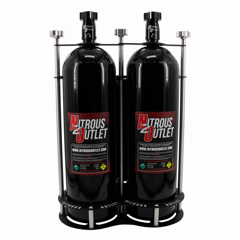 003203513/4" Roll Bar Mount Race Light Dual 15lb Nitrous Bottle