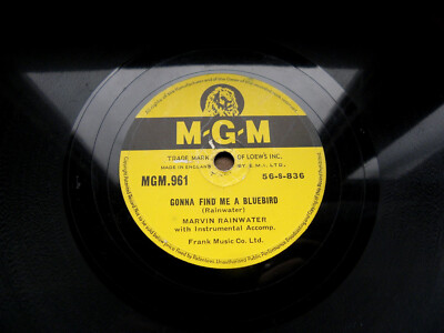 1751/MARVIN RAINWATER-Gonna find me a bluebird-1957-JUKEBOX-HITS-78rpm Schellack