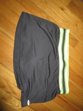 Womens Champion Duo Dry Gray Skort Elastic Waist Size M/M Excellent Condition
