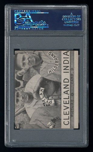 1935 Goudey 8D Gilly Campbell Billy Meyers Ival Goodman Alex Kampouris PSA 4 Red - Picture 2 of 2