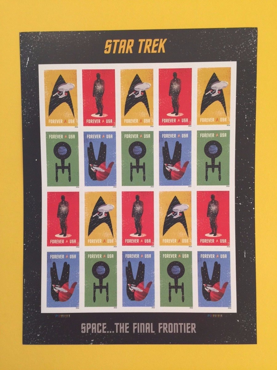 スタートレック　切手その2　Star Trek postage stamp スタートレック 切手その2 Star Trek postage stamp