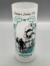 Vintage Ice tea Long Island Iced Tea glass Missouri 1821 Chouteau’s Landing 1821