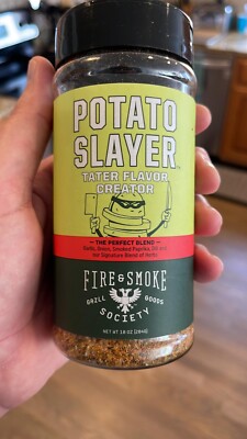 Fire & Smoke Society Potato Slayer Vegetable Spice Blend, 10 Ounce